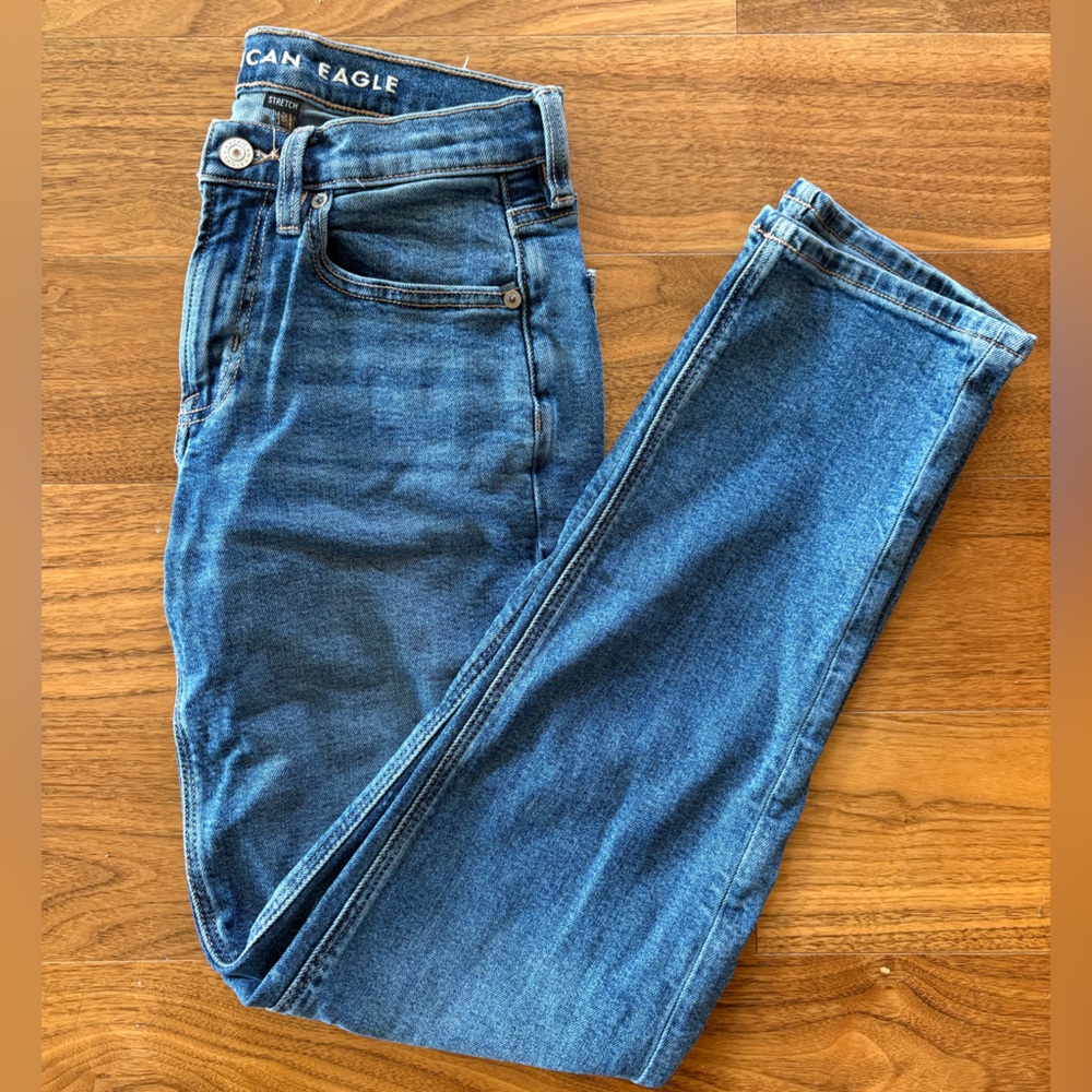 American Eagle Outfitters Blue Skinny Jeans